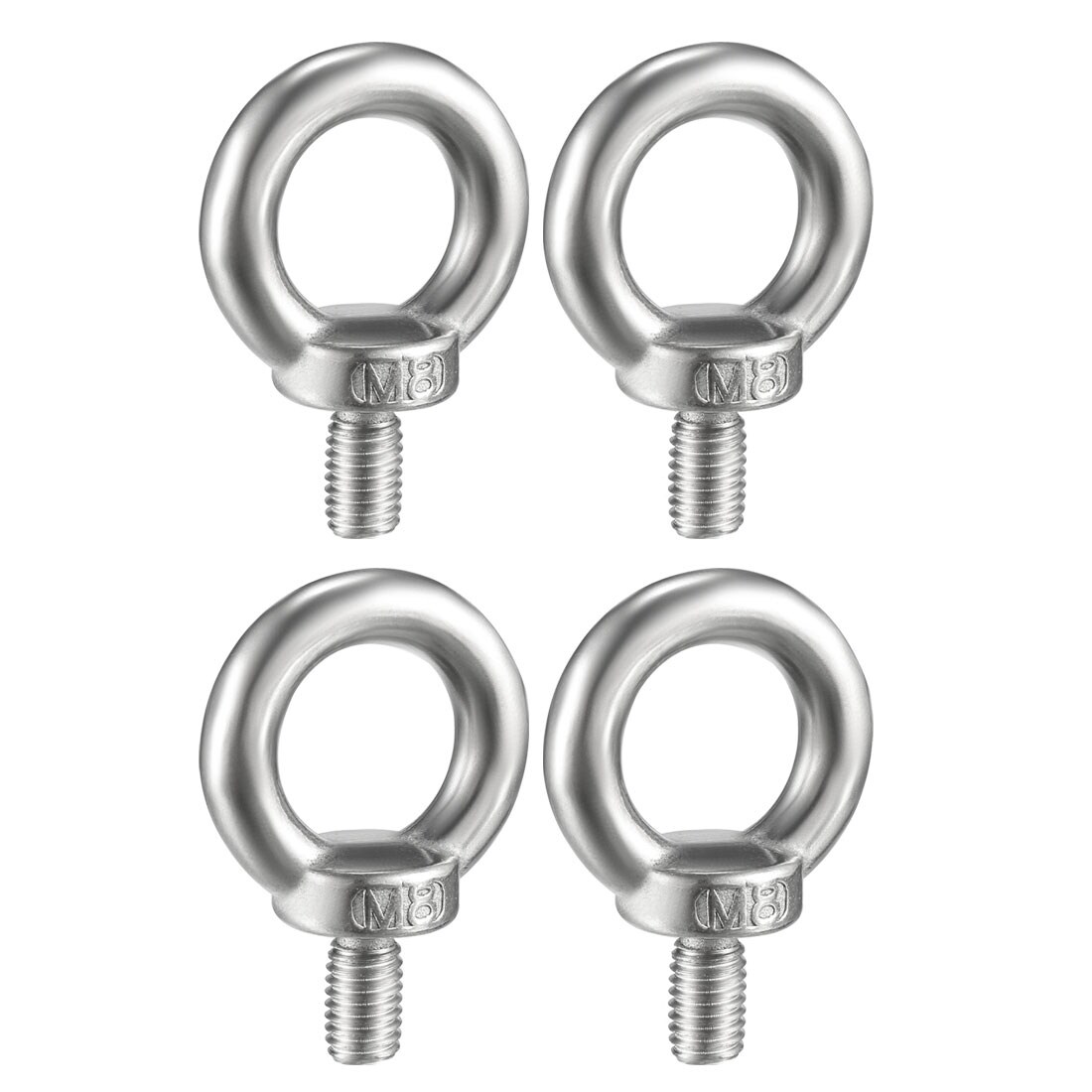 M8 x 14mm Metric Thread Machinery 4Pcs Shoulder Lifting Eye Bolt M8 x 14mm Metric Thread Machinery 4Pcs Shoulder Lifting Eye Bolt