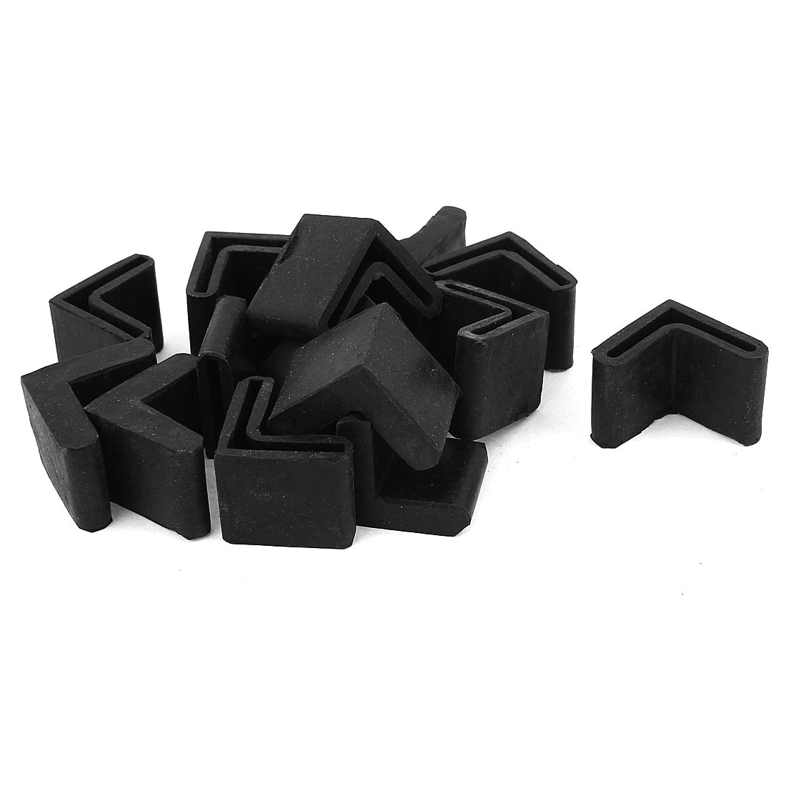Felt Furniture Pads, 50pcs 25mm Round Pads Self-Adhesive Heavy Duty Felt  Fiber Pads for Chair Table Sofa Legs Floor Protection - Black