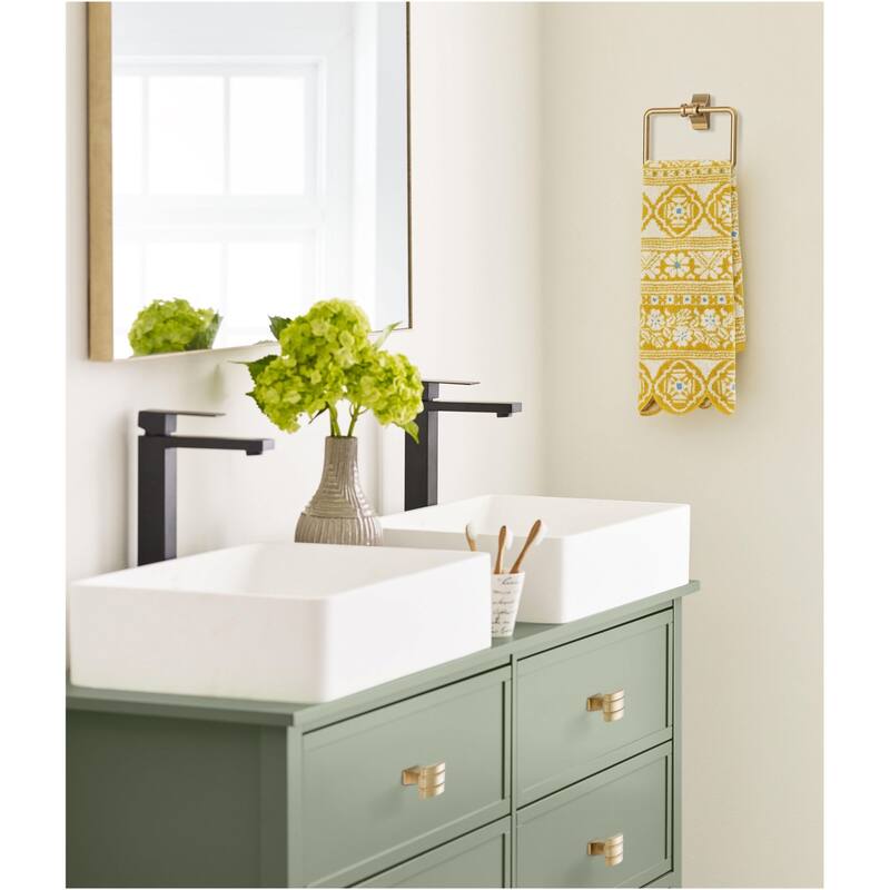 Amerock Davenport 5-1/4" Wall Mounted Towel Ring
