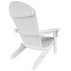preview thumbnail 10 of 85, Vineyard HIPS Outdoor Folding Eco-Friendly All Weather Seashell Adirondack Chairs (12-Piece Conversation Set)