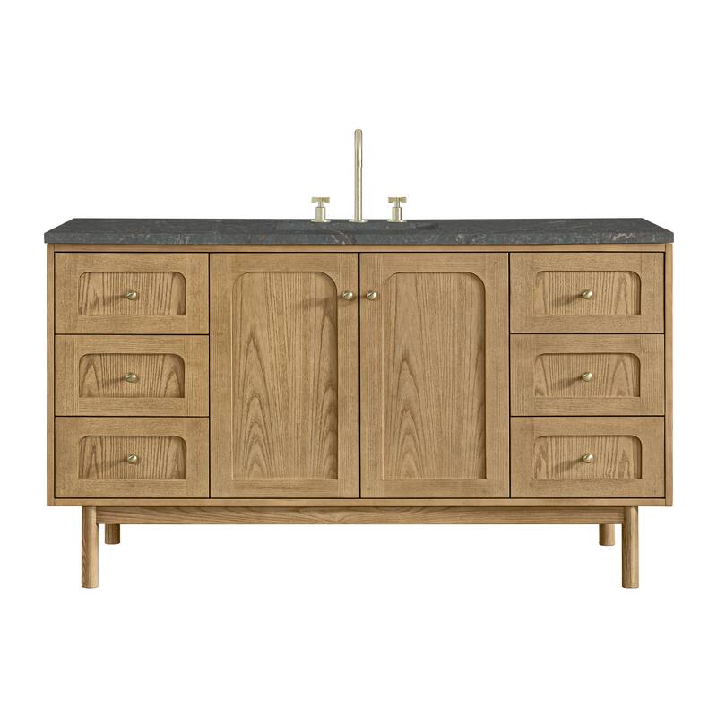 Laurent 60" Single Vanity, Light Natural Oak - 60S