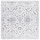 preview thumbnail 3 of 13, SAFAVIEH Opal Beyhan Shabby Chic Oriental Rug 6'7" Square - Grey/Ivory - Square