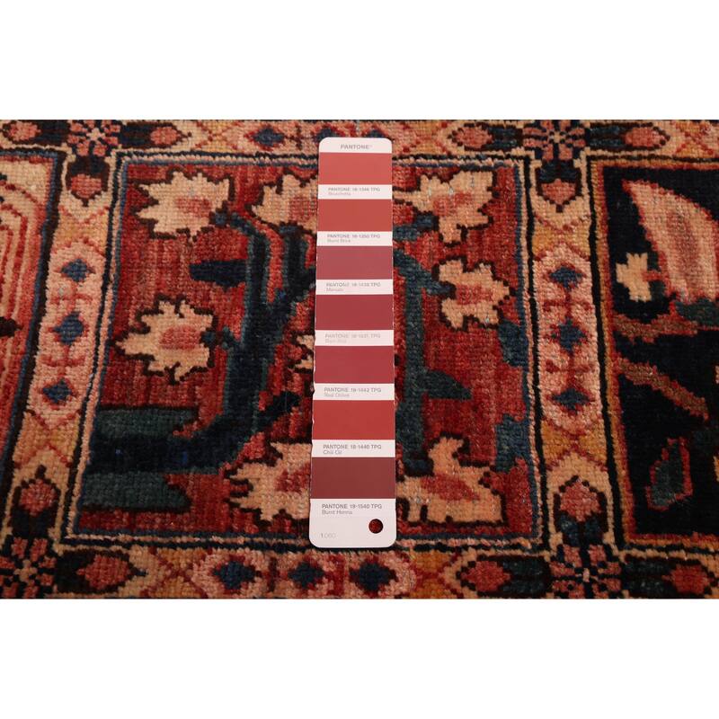 ECARPETGALLERY Hand-knotted Andelz Red Wool Rug - 6'5 x 9'8