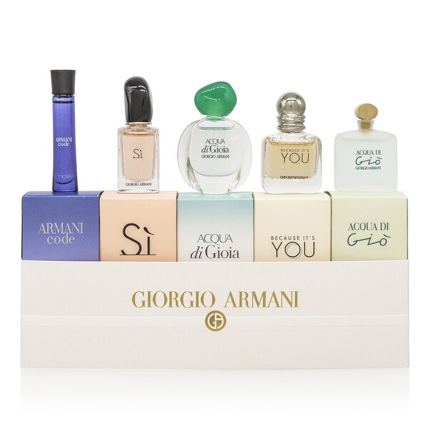 Shop Giorgio Armani 5-piece Mini Set 