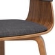 preview thumbnail 8 of 36, WYNDENHALL Calinda Mid Century Modern Bentwood Dining Chair - 20.5"w x 21.7"d x 30.9"h