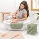 preview thumbnail 90 of 134, Baby Washcloths Muslin Cotton, Large 10"x10" by Comfy Cubs