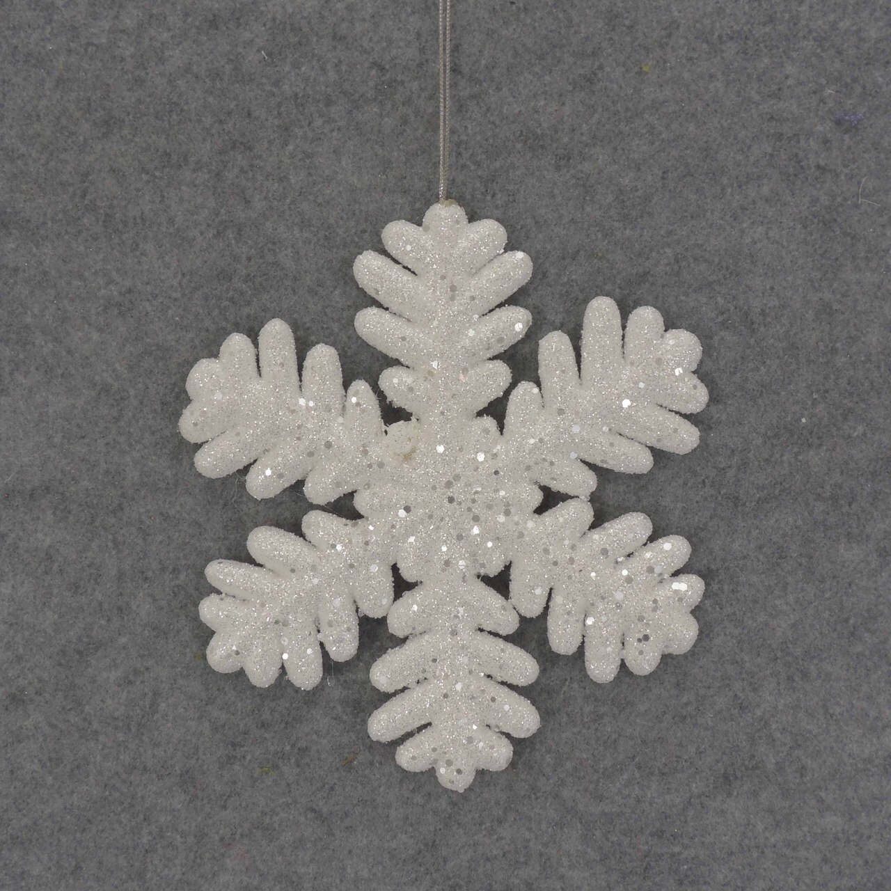 Shop 1 Pc 9 Inch Wide Hanging Display Snowflake For Winter Decorations Made Of Foam Overstock 18774054