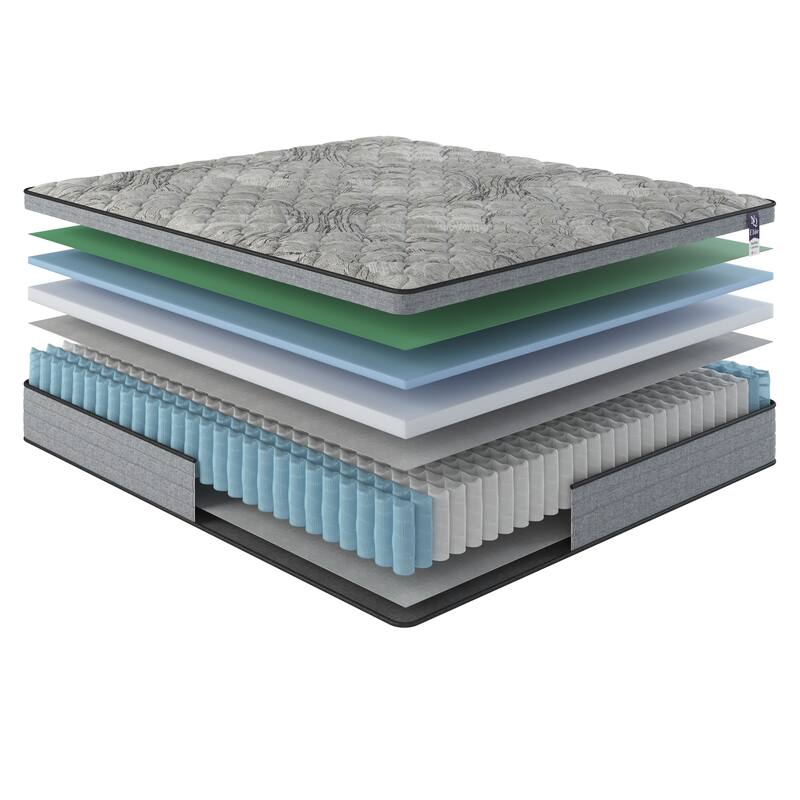 GDFStudio Thesidora Gel Memory Elite Series Machka 12-Inch Hybrid Orthopedic Cooling Mattress
