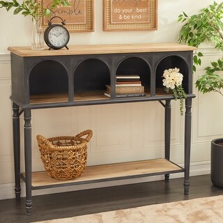 kirkland sliding door farmhouse console table