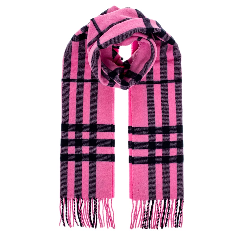 Burberry Giant Check Wool Scarf