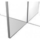 preview thumbnail 8 of 33, Valore Modern Wood Side End Table W Acrylic Base - Round Accent Center Coffee Table for Living Room Bedroom Home Office