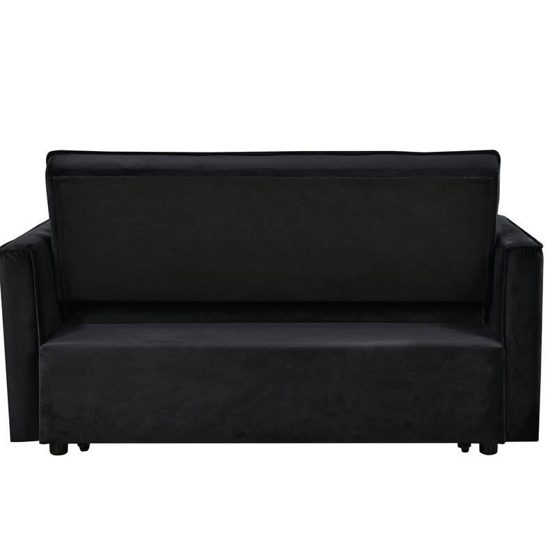 Pull-out Sofa Bed, 3-in-1 Convertible Futon Sofa Bed