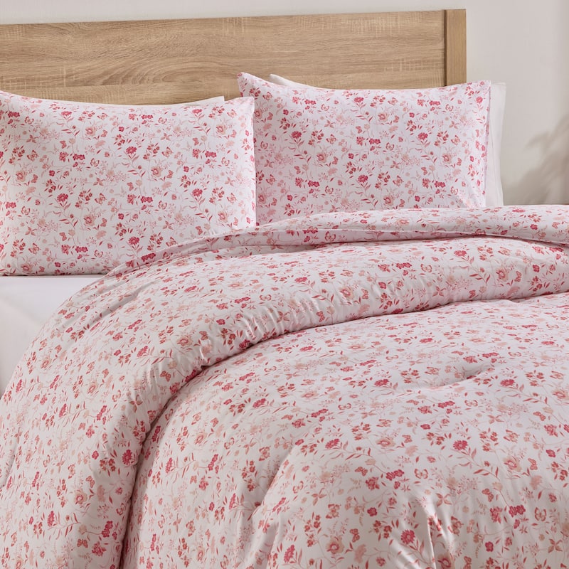 Empyrean Modern Comforter - 3 Piece Floral