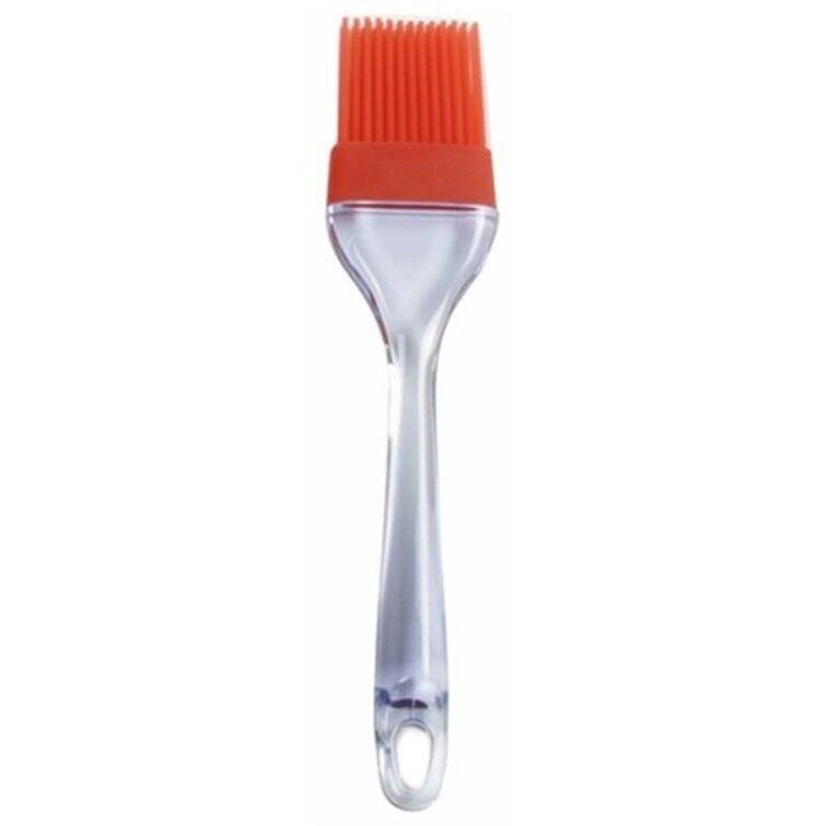 Norpro Flat Silicone Bristle Head Sauce Basting Brush