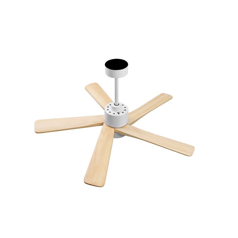 WINGBO 54" and 64" 5 ABS Blades DC Motor Indoor Ceiling Fan with Light & Remote