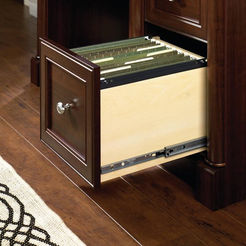 Computer Desk with Keyboard Tray - Modern Office Writing Table, 53" Wide