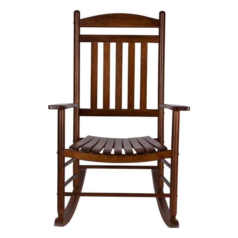 Grandview Wood Outdoor Patio Rocking Chair