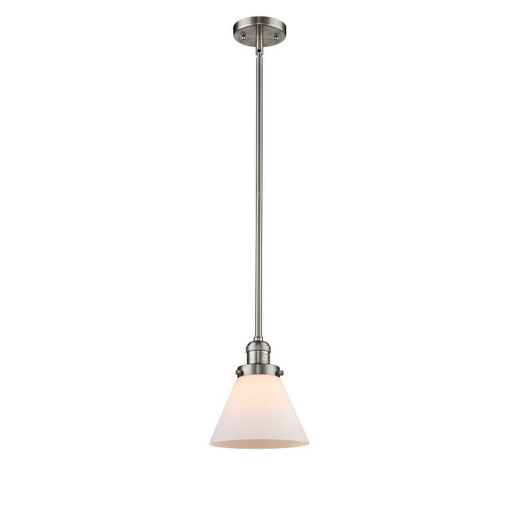 Innovations Lighting Large Cone Single Light 8" Wide Mini Pendant with