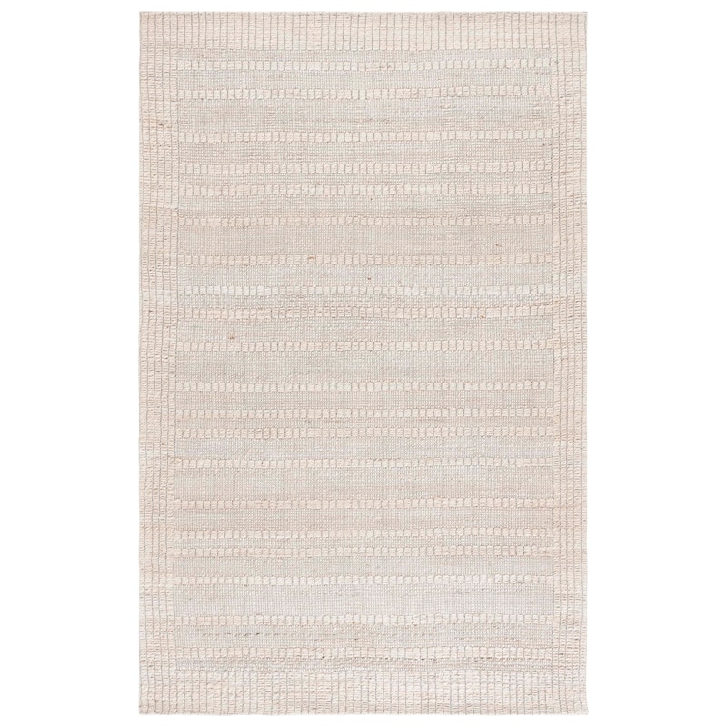 SAFAVIEH Flatweave Natural Giannetta Fiber Farmhouse Hemp Rug