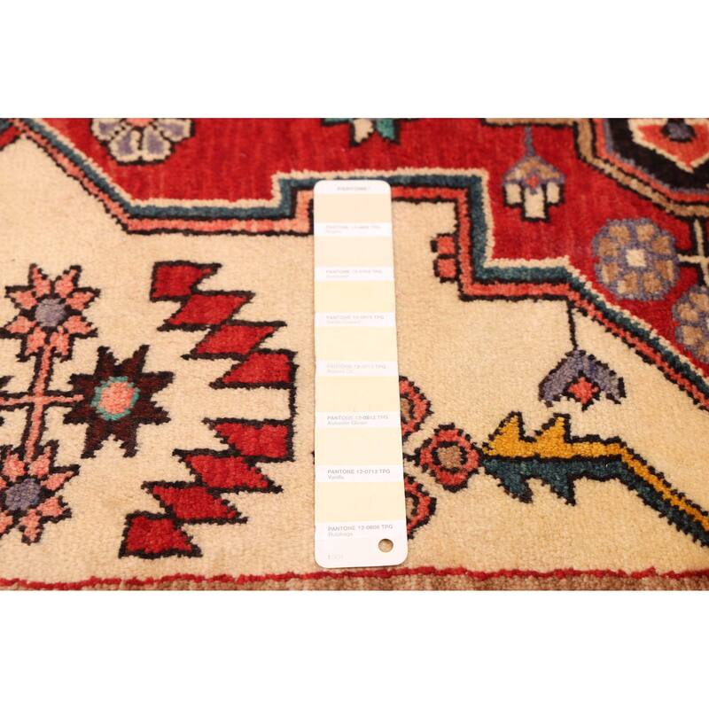 ECARPETGALLERY Hand-knotted Anadol Cream Wool Rug - 3'9 x 10'6