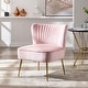 preview thumbnail 50 of 85, Heaven Contemporary Velvet Upholstered Accent Chair