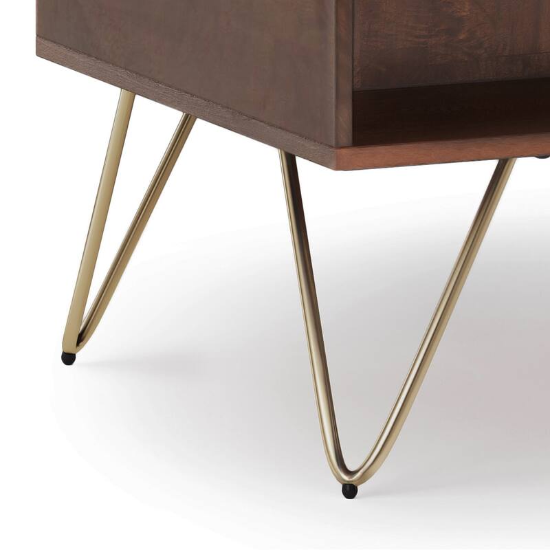 Moreno Rectangle Industrial Lift Top Coffee Table