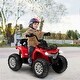 preview thumbnail 23 of 37, Costway 12V Kids Ride On ATV Electric 4-Wheeler Quad 2 Speeds with Mp3
