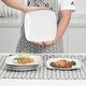 preview thumbnail 6 of 6, MALACASA Julia Porcelain Dinner Plates (Set of 6)