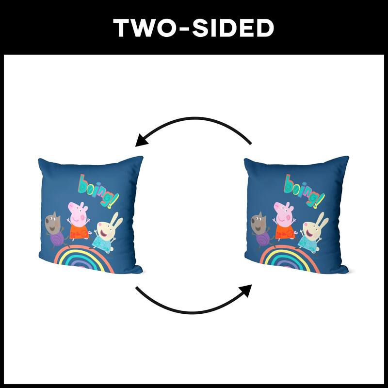 Hasbro Peppa Pig 18 Inch Throw Pillow