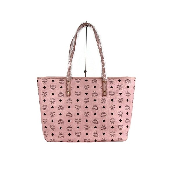 mcm clutch pink