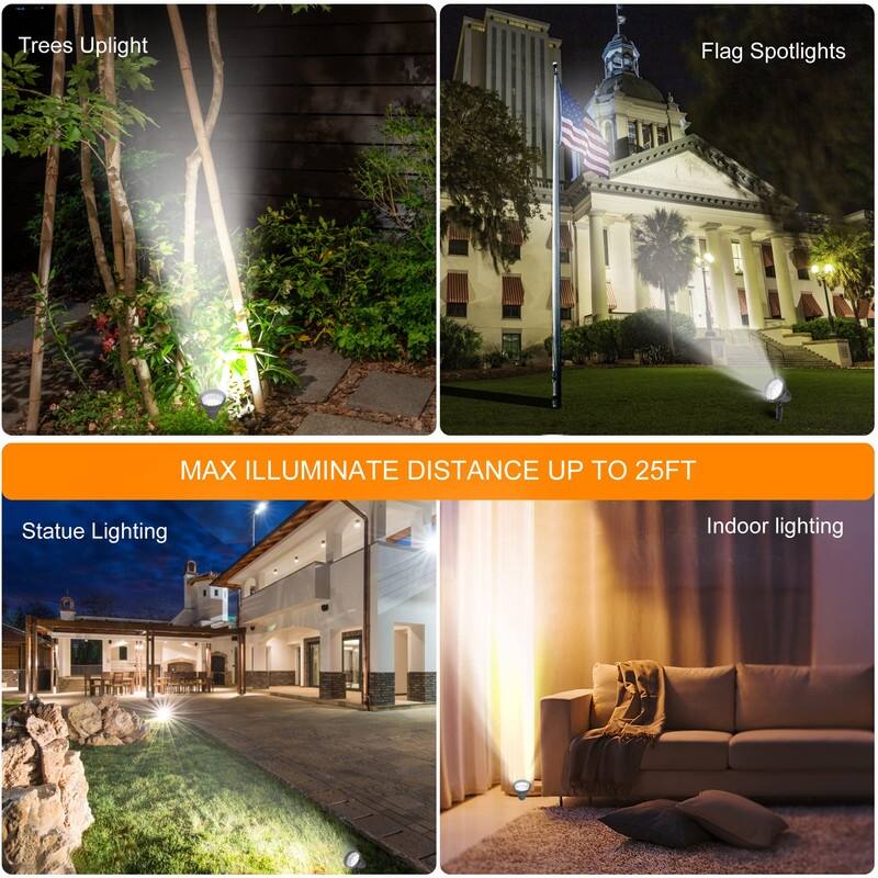 Solar Spotlights Outdoor Waterproof Bright Solar Wall Light Led Security