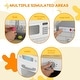 preview thumbnail 4 of 3, Wooden Play Kitchen for Kids - Innovative Corner Design, Realistic Cooking Sounds - 33.4*35