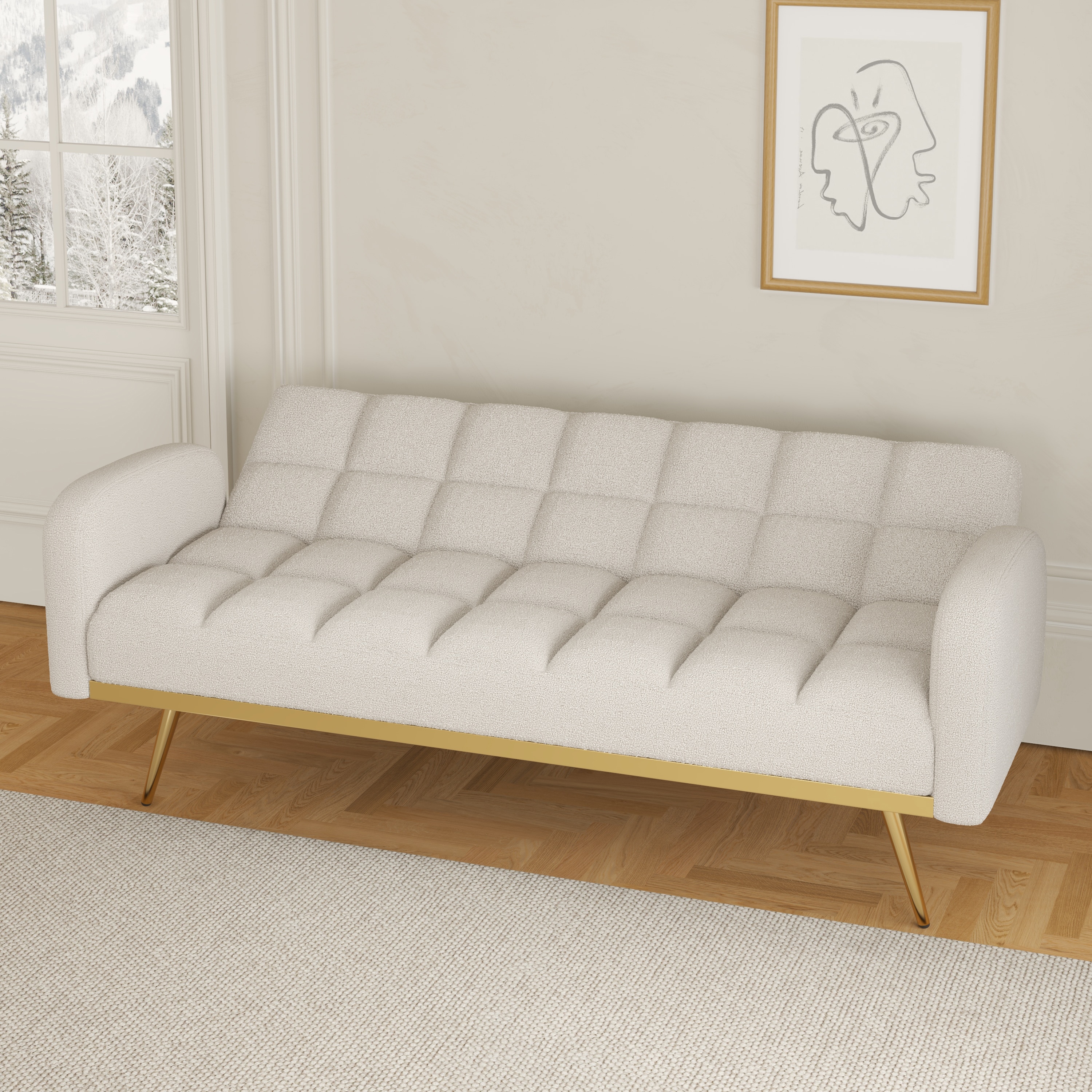 69 cheap inch futon