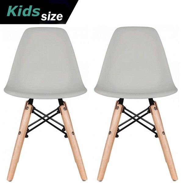 childrens white wooden chair