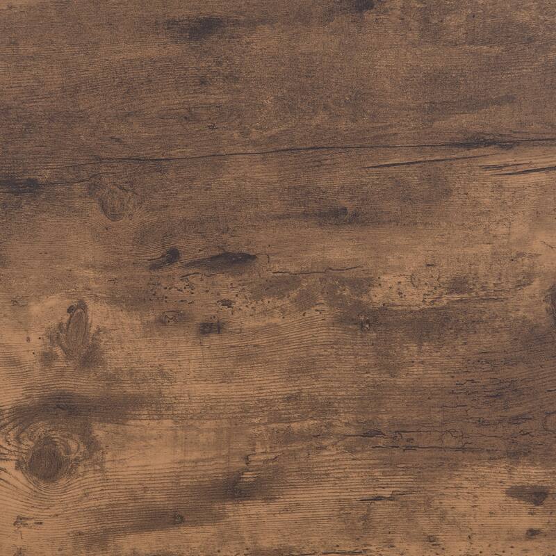 Brown Rustic Bar Table with Drop Leaf, Solid Back Dining Table with Footrests, Coffee Table and Chairs Set for Home Office