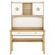 preview thumbnail 9 of 8, Industrial Kids Desk Study Writing Table with Storage for Children