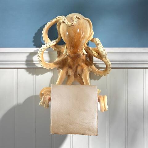 Design Toscano Tentacles Bathroom Toilet Paper Holder