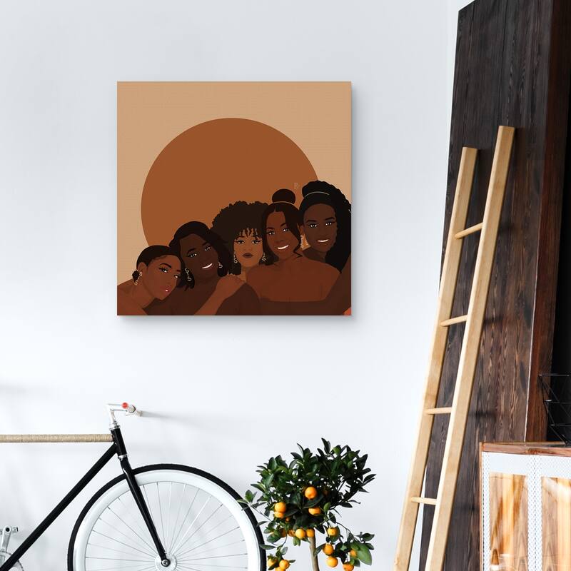 Sisterhood by Princella Canvas Art Print