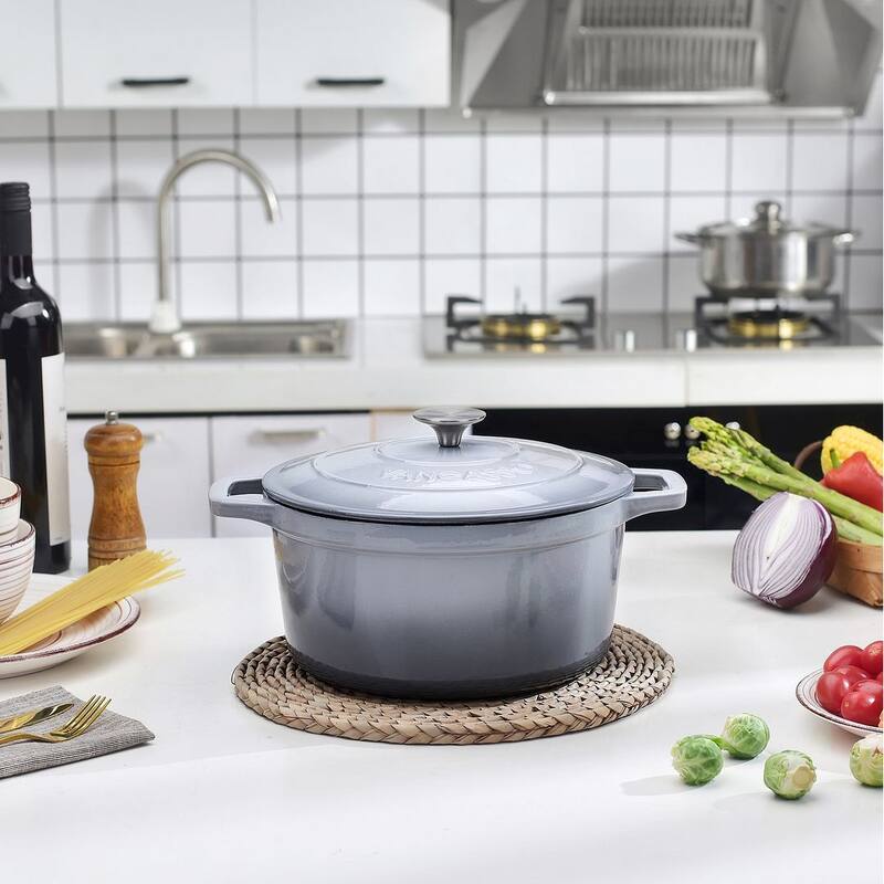 vancasso 5 Qt. Enemaled Cast Iron Dutch Oven