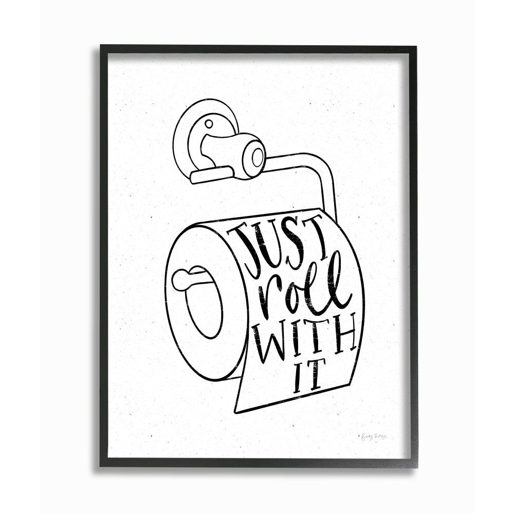 Framed Bathroom Art Toilet Prints Bathroom Pictures Funny Quotes Puns Wall Art 