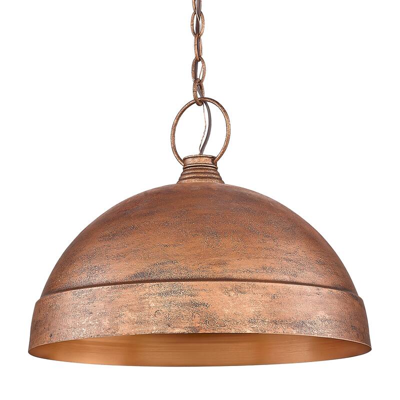 Lincoln 1 Light Pendant - Vintage Copper