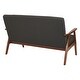 preview thumbnail 21 of 22, Carson Carrington Karkkila Mid-Century Settee Loveseat
