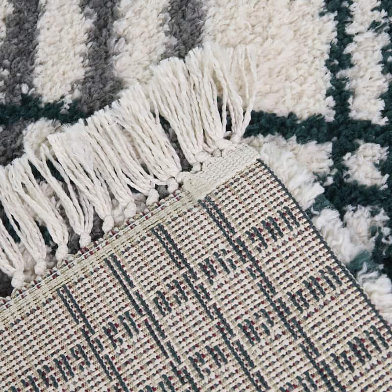 Andrew Modern Plaid Area Rug