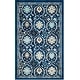 preview thumbnail 9 of 52, SAFAVIEH Evoke Leisa Floral Damask Boho Rug 3' x 5' - Royal/Ivory - Rectangle