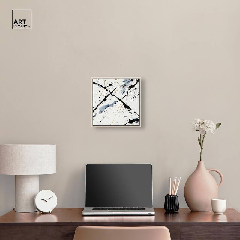 Splintered Impact II Canvas by Art Remedy