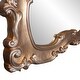 preview thumbnail 5 of 6, Allan Andrews Aged Gold Ornate Framed Full Length Floor & Wall Mirror - 89"H x 60"W