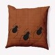 preview thumbnail 20 of 24, Hanging Spiders Decorative Throw Pillow