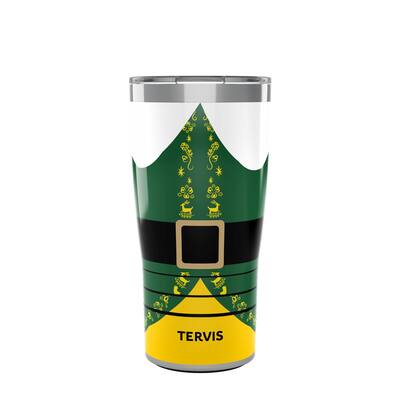 Tervis Traveler Elf Christmas Holiday Movie Buddy Suit Triple Walled Insulated Travel Tumbler, Stainless Steel