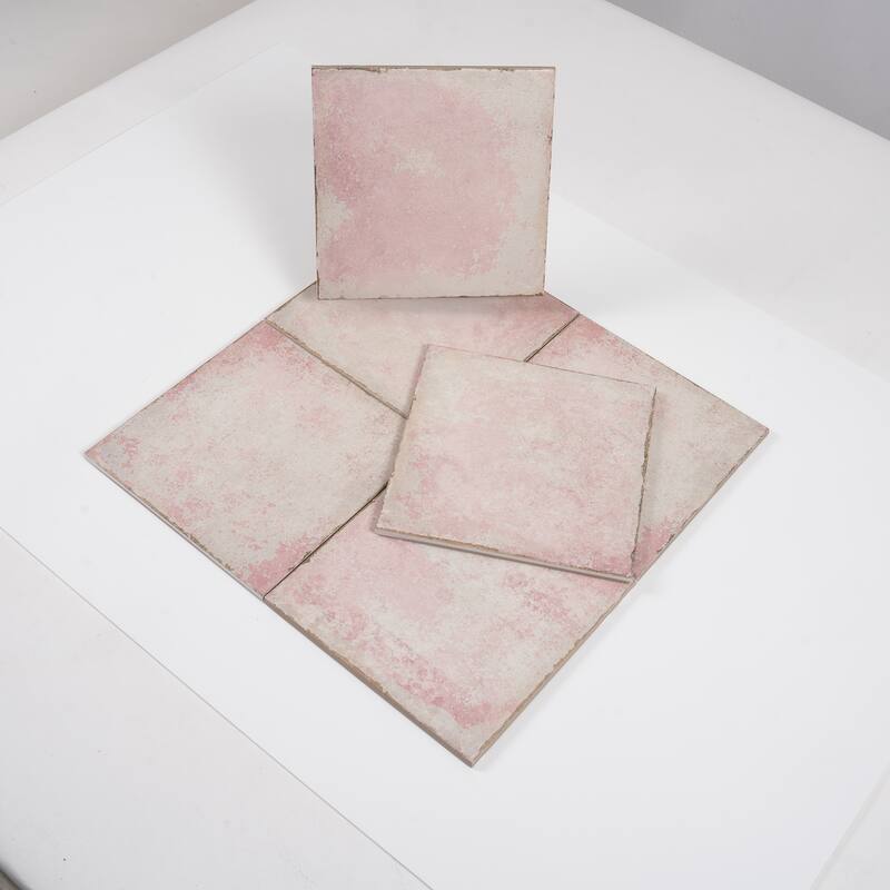 Faenza 8x8 Dusty Pink Porcelain Square Wall and Floor Tile (6.46 sq ft/case) - 15 Pack