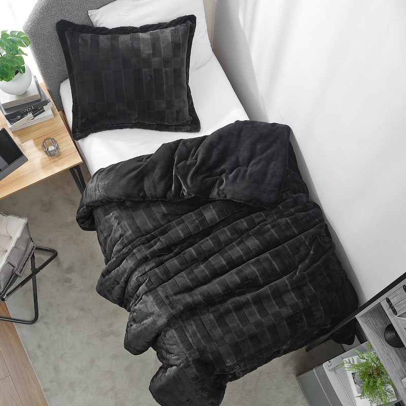 Better Than Anesthesia 2X - Coma Inducer® Oversized Comforter Set - Black Robe - Twin XL